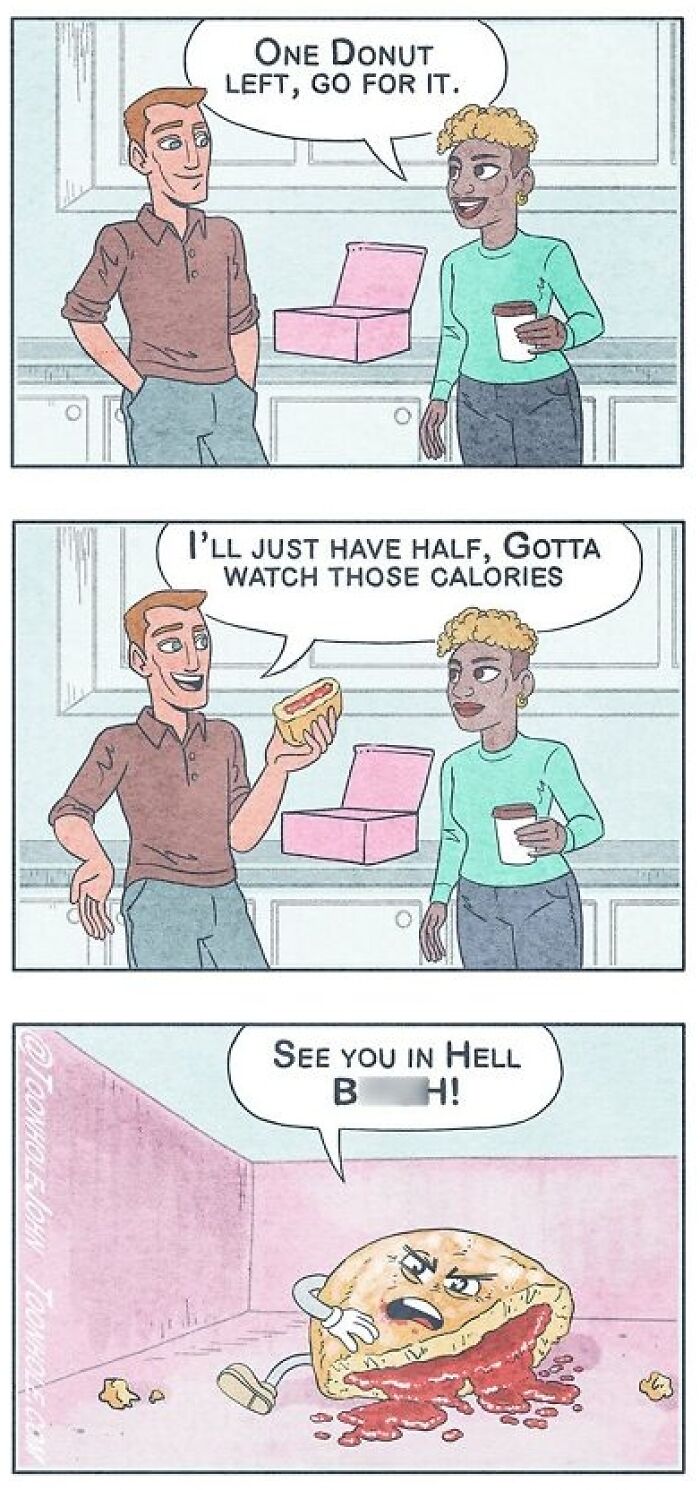Dark Humor Fans Might Appreciate These 40 New Twisted Comics By Toonhole John Dark Humor Fans Might Appreciate These 40 New Twisted Comics By Toonhole John