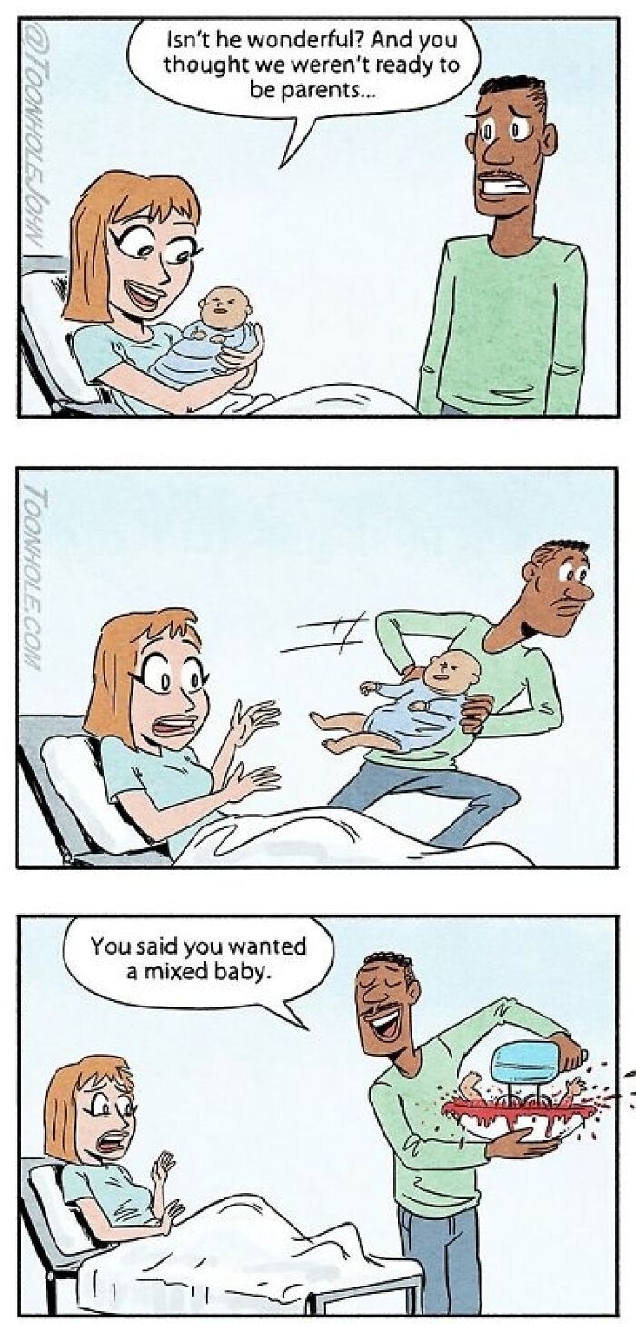 Dark Humor Fans Might Appreciate These 40 New Twisted Comics By Toonhole John Dark Humor Fans Might Appreciate These 40 New Twisted Comics By Toonhole John