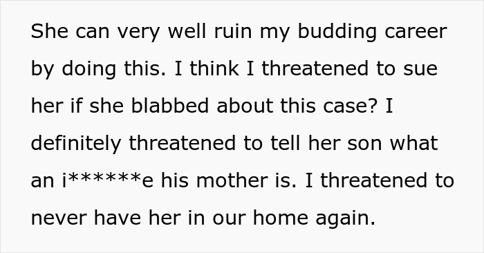 Nosy MIL Goes Snooping Through Lawyer DIL’s Case Files, Tries To Break In As She Cuts Contact Nosy MIL Goes Snooping Through Lawyer DIL’s Case Files, Tries To Break In As She Cuts Contact