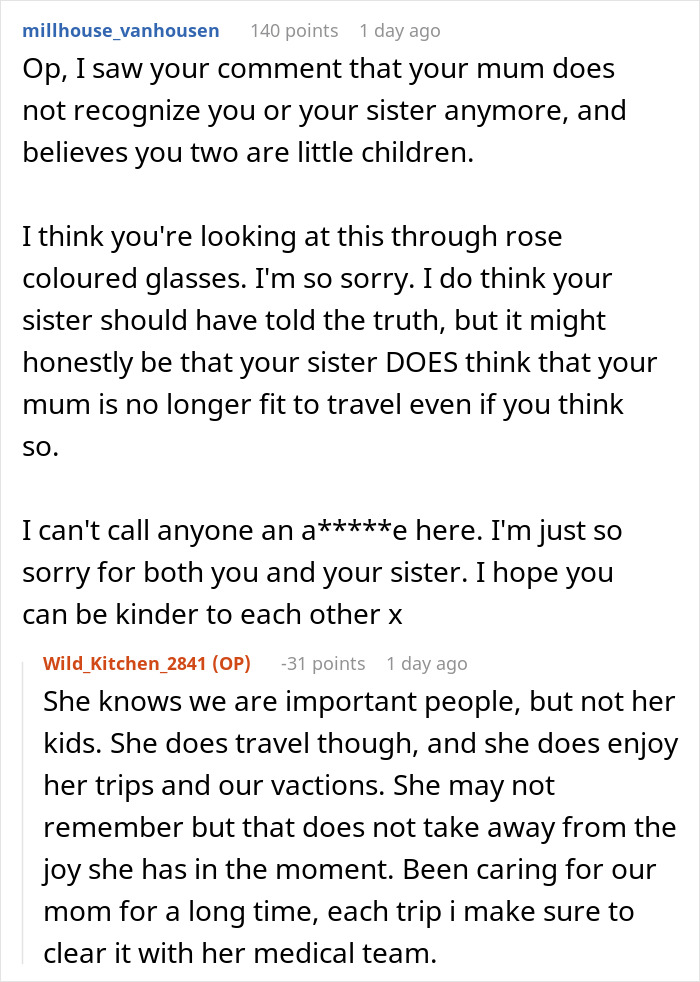Sibling Boycotts Wedding As Bride Won’t Invite Mom With Dementia, Drama Ensues As Bride Is Exposed Sibling Boycotts Wedding As Bride Won’t Invite Mom With Dementia, Drama Ensues As Bride Is Exposed