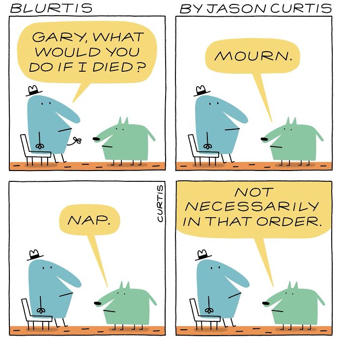 This Artist Turns Questions About Life And Procrastination Into Deadpan Comics (37 Pics) This Artist Turns Questions About Life And Procrastination Into Deadpan Comics (37 Pics)