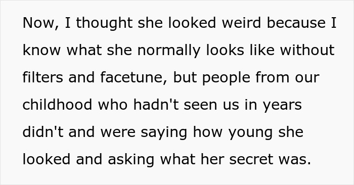 34YO Woman Gets Fillers And Botox, Asks Sis Not To Tell Anyone, She Does It Anyway Out Of Spite 34YO Woman Gets Fillers And Botox, Asks Sis Not To Tell Anyone, She Does It Anyway Out Of Spite
