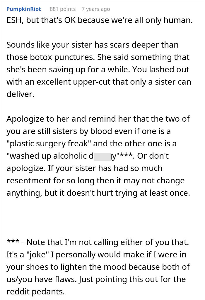34YO Woman Gets Fillers And Botox, Asks Sis Not To Tell Anyone, She Does It Anyway Out Of Spite 34YO Woman Gets Fillers And Botox, Asks Sis Not To Tell Anyone, She Does It Anyway Out Of Spite