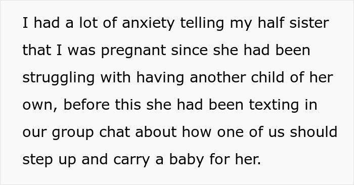 Half-Sister Claims Newborn Baby As Her Own, Actual Mom Responds By Cutting Contact Half-Sister Claims Newborn Baby As Her Own, Actual Mom Responds By Cutting Contact