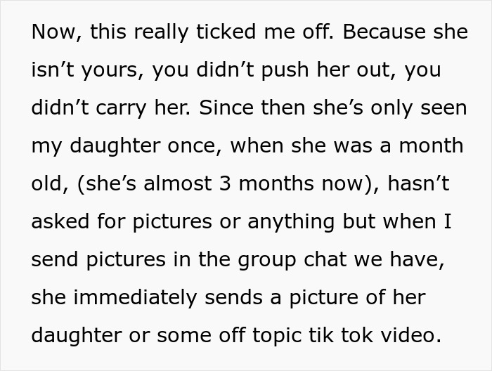 Half-Sister Claims Newborn Baby As Her Own, Actual Mom Responds By Cutting Contact Half-Sister Claims Newborn Baby As Her Own, Actual Mom Responds By Cutting Contact