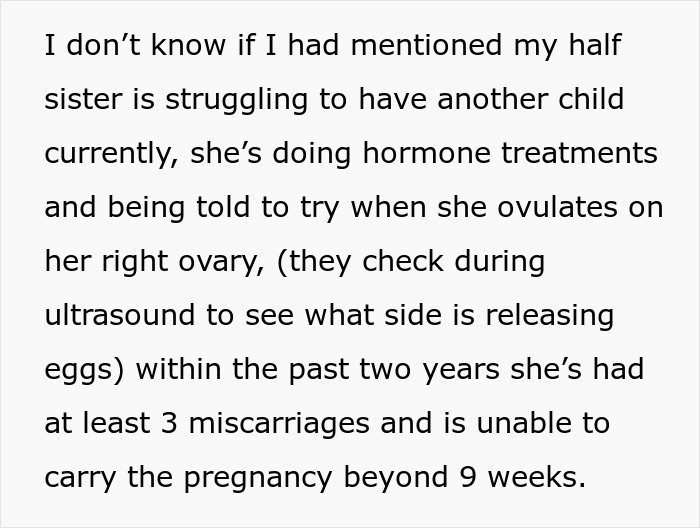 Half-Sister Claims Newborn Baby As Her Own, Actual Mom Responds By Cutting Contact Half-Sister Claims Newborn Baby As Her Own, Actual Mom Responds By Cutting Contact