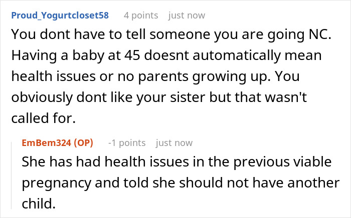 Half-Sister Claims Newborn Baby As Her Own, Actual Mom Responds By Cutting Contact Half-Sister Claims Newborn Baby As Her Own, Actual Mom Responds By Cutting Contact
