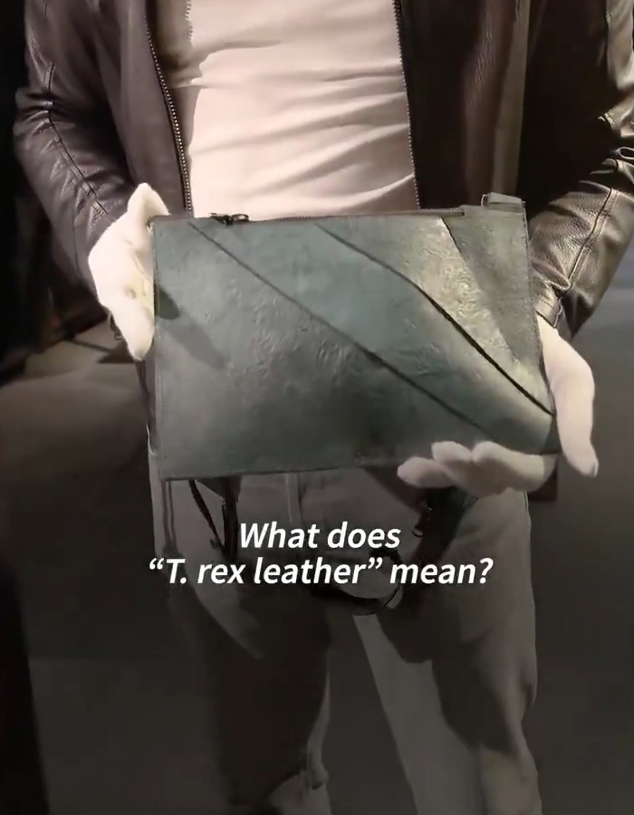A Fashion Label Claims To Have Lab-Grown A “T-Rex Leather” Handbag But Now They Can’t Find Anyone To Buy It A Fashion Label Claims To Have Lab-Grown A “T-Rex Leather” Handbag But Now They Can’t Find Anyone To Buy It
