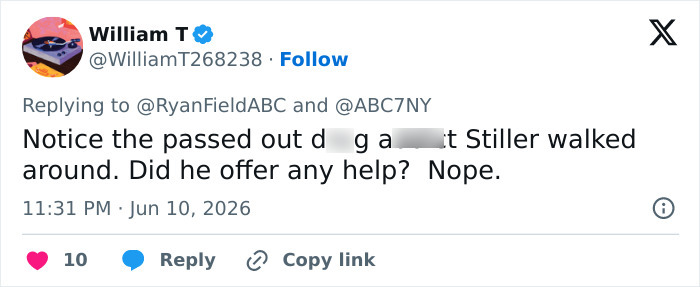 Ben Stiller Faces Backlash After Viral Video Appears To Contradict His Message On Homelessness