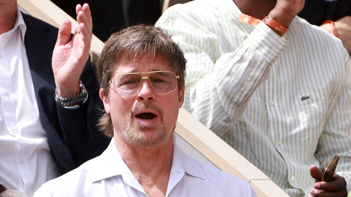 Brad Pitt Debuts Jaw-Dropping Makeover For New Survival Movie Only To Get Overshadowed By Co-Star Brad Pitt Debuts Jaw-Dropping Makeover For New Survival Movie Only To Get Overshadowed By Co-Star