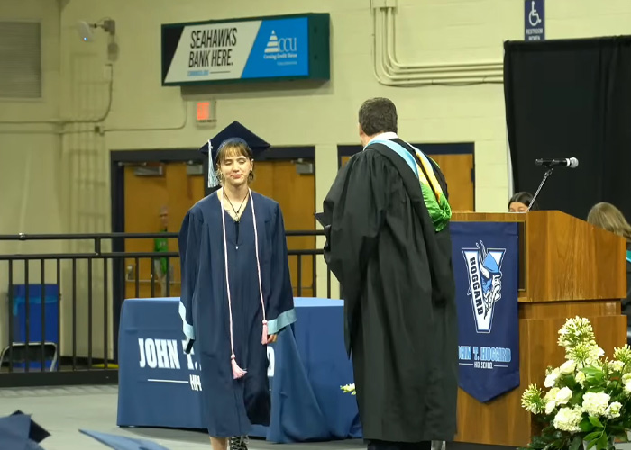 HS Valedictorian Breaks Silence After Heckling Student Shames His Speech