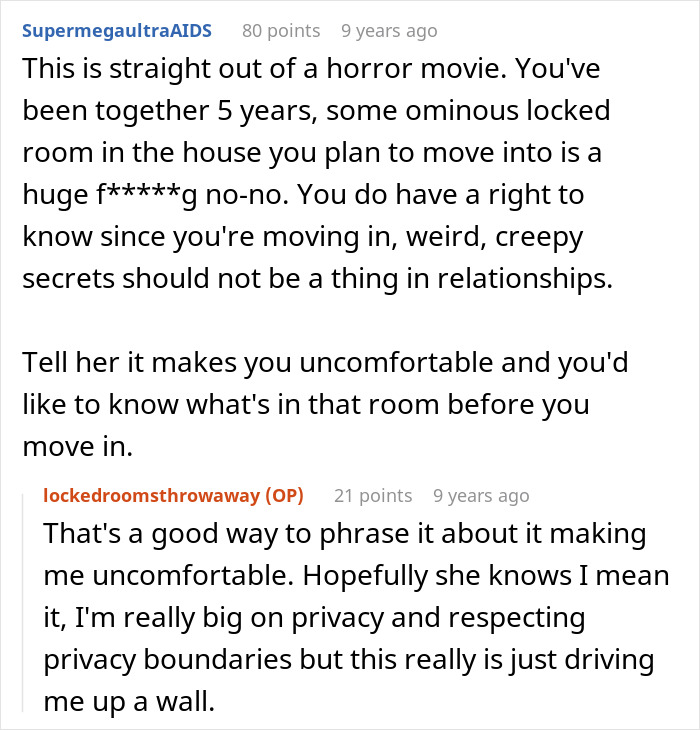 Man Reveals The Disturbing Reason His Girlfriend Keeps A Locked Padlock On Her Spare Bedroom Man Reveals The Disturbing Reason His Girlfriend Keeps A Locked Padlock On Her Spare Bedroom