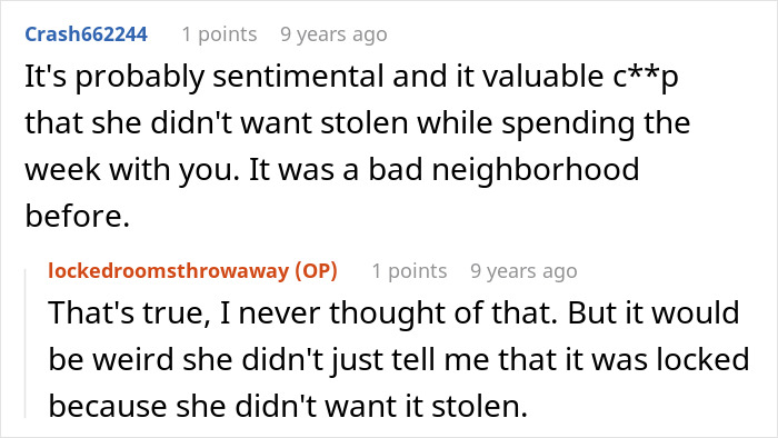 Man Reveals The Disturbing Reason His Girlfriend Keeps A Locked Padlock On Her Spare Bedroom Man Reveals The Disturbing Reason His Girlfriend Keeps A Locked Padlock On Her Spare Bedroom