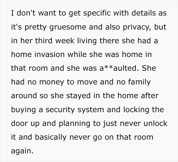 Man Reveals The Disturbing Reason His Girlfriend Keeps A Locked Padlock On Her Spare Bedroom Man Reveals The Disturbing Reason His Girlfriend Keeps A Locked Padlock On Her Spare Bedroom