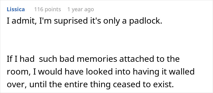 Man Reveals The Disturbing Reason His Girlfriend Keeps A Locked Padlock On Her Spare Bedroom Man Reveals The Disturbing Reason His Girlfriend Keeps A Locked Padlock On Her Spare Bedroom