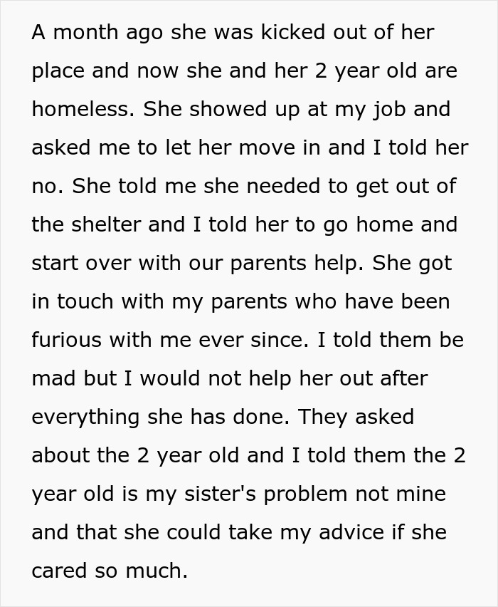 Woman Refuses To Take In Homeless Sister After One Betrayal Changed Everything Woman Refuses To Take In Homeless Sister After One Betrayal Changed Everything