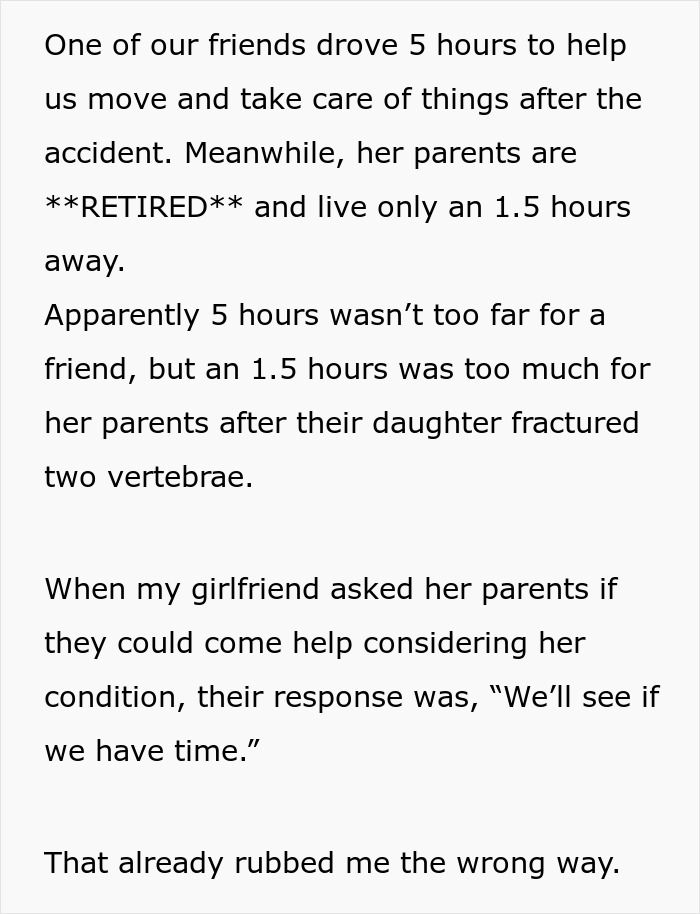 Girlfriend Breaks Her Back, Homophobic Parents Leave The Couple To Handle Everything Alone