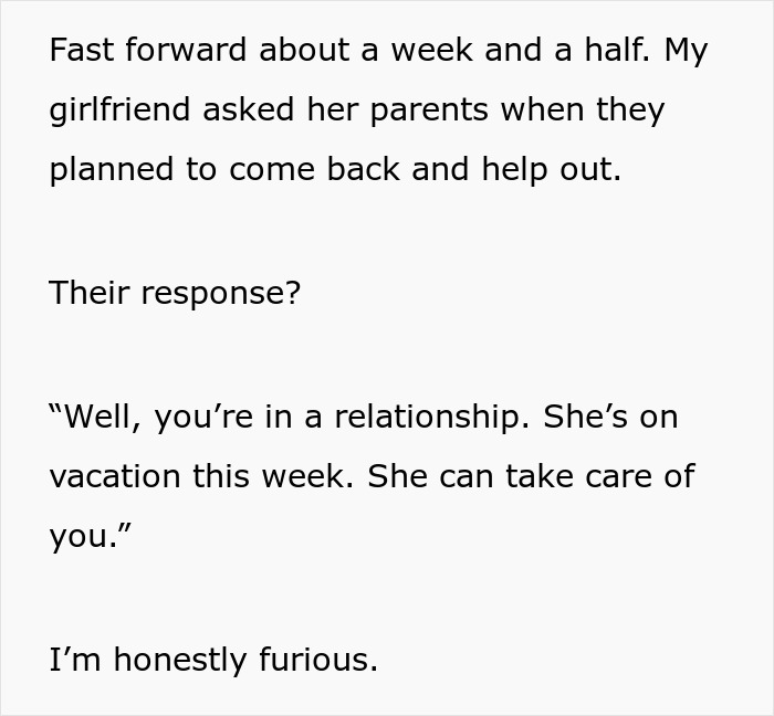 Girlfriend Breaks Her Back, Homophobic Parents Leave The Couple To Handle Everything Alone