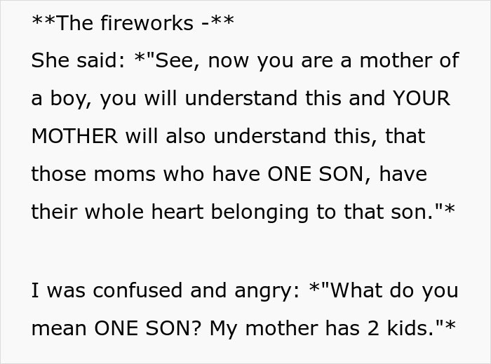MIL Is So Obsessed With Her Son She Finally Crosses All Boundaries: “Mom And Son Have A Different Relationship” MIL Is So Obsessed With Her Son She Finally Crosses All Boundaries: “Mom And Son Have A Different Relationship”