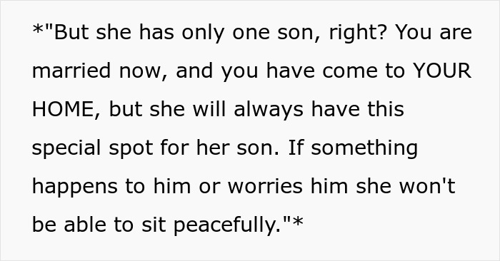MIL Is So Obsessed With Her Son She Finally Crosses All Boundaries: “Mom And Son Have A Different Relationship” MIL Is So Obsessed With Her Son She Finally Crosses All Boundaries: “Mom And Son Have A Different Relationship”
