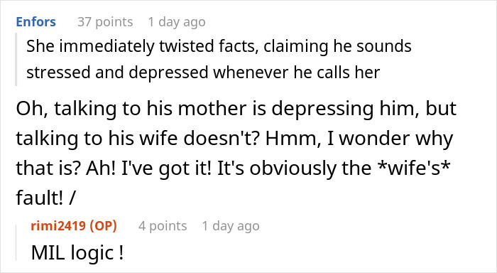 MIL Is So Obsessed With Her Son She Finally Crosses All Boundaries: “Mom And Son Have A Different Relationship” MIL Is So Obsessed With Her Son She Finally Crosses All Boundaries: “Mom And Son Have A Different Relationship”