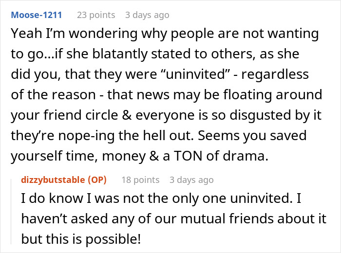 Bride Drops Friend From Wedding To Make Room For Others, It Doesn’t Go As Planned Bride Drops Friend From Wedding To Make Room For Others, It Doesn’t Go As Planned