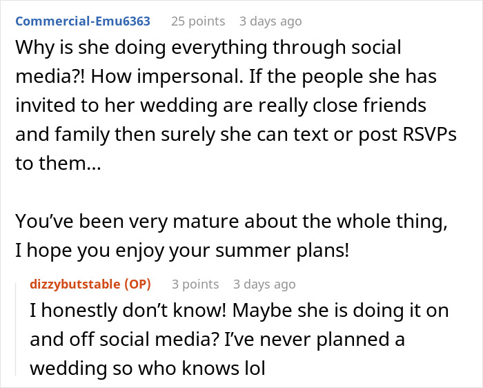 Bride Drops Friend From Wedding To Make Room For Others, It Doesn’t Go As Planned Bride Drops Friend From Wedding To Make Room For Others, It Doesn’t Go As Planned