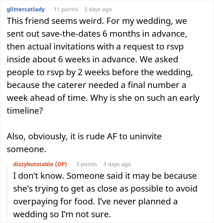 Bride Drops Friend From Wedding To Make Room For Others, It Doesn’t Go As Planned Bride Drops Friend From Wedding To Make Room For Others, It Doesn’t Go As Planned