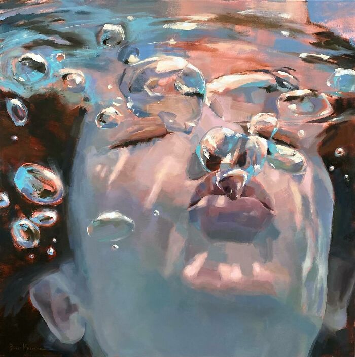 43 Stunning Underwater Oil Paintings By This Artist That Transform Swimmers Into Living Light 43 Stunning Underwater Oil Paintings By This Artist That Transform Swimmers Into Living Light