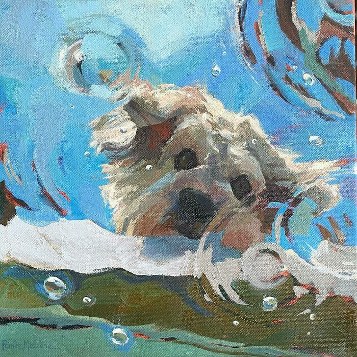 43 Stunning Underwater Oil Paintings By This Artist That Transform Swimmers Into Living Light 43 Stunning Underwater Oil Paintings By This Artist That Transform Swimmers Into Living Light