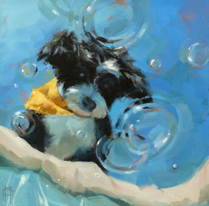 43 Stunning Underwater Oil Paintings By This Artist That Transform Swimmers Into Living Light 43 Stunning Underwater Oil Paintings By This Artist That Transform Swimmers Into Living Light