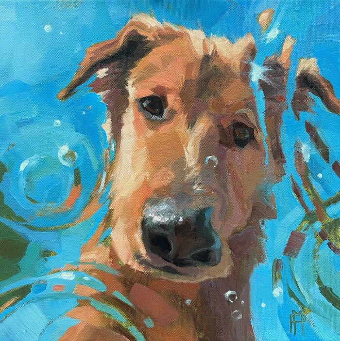 43 Stunning Underwater Oil Paintings By This Artist That Transform Swimmers Into Living Light 43 Stunning Underwater Oil Paintings By This Artist That Transform Swimmers Into Living Light
