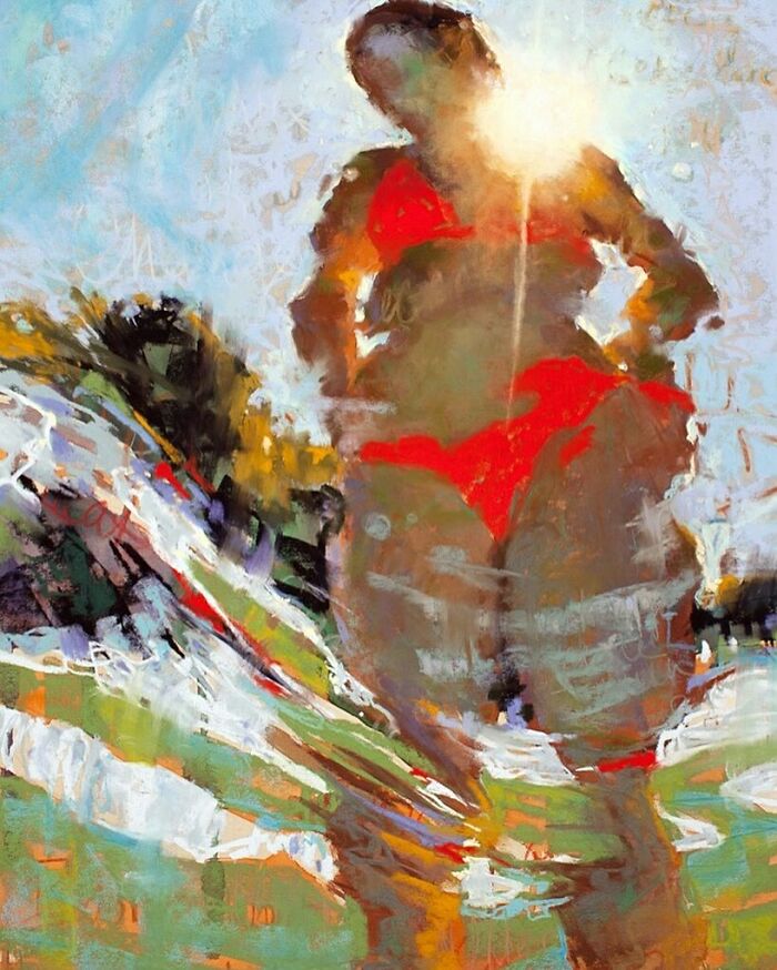 43 Stunning Underwater Oil Paintings By This Artist That Transform Swimmers Into Living Light 43 Stunning Underwater Oil Paintings By This Artist That Transform Swimmers Into Living Light