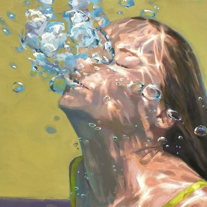 43 Stunning Underwater Oil Paintings By This Artist That Transform Swimmers Into Living Light 43 Stunning Underwater Oil Paintings By This Artist That Transform Swimmers Into Living Light
