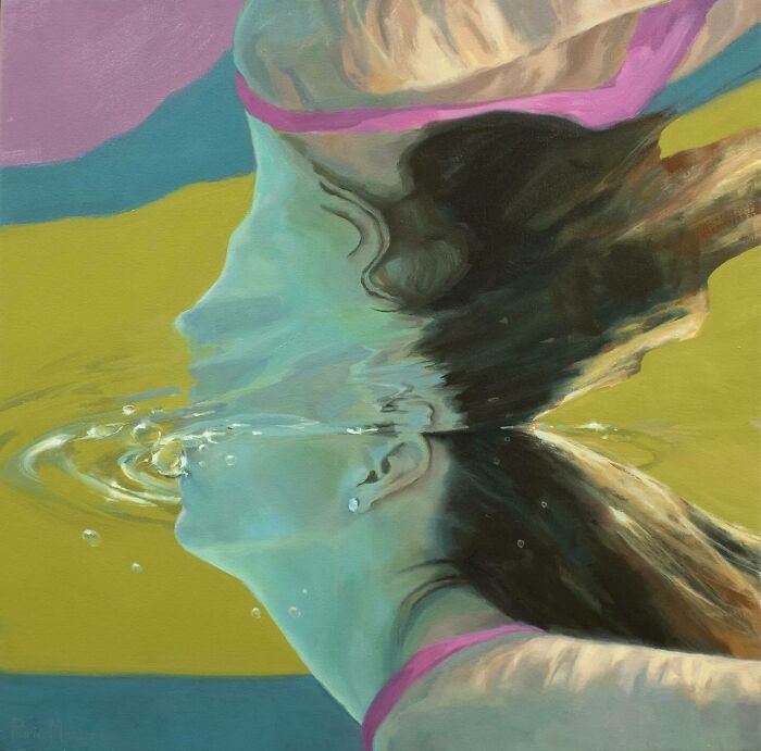 43 Stunning Underwater Oil Paintings By This Artist That Transform Swimmers Into Living Light 43 Stunning Underwater Oil Paintings By This Artist That Transform Swimmers Into Living Light