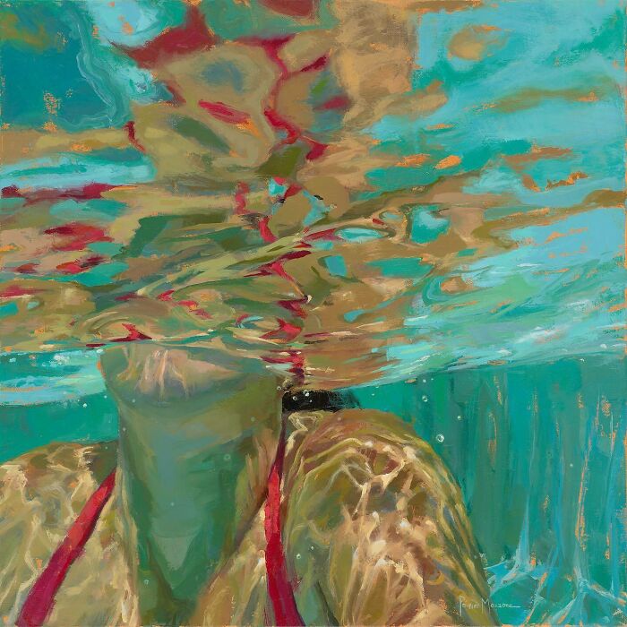 43 Stunning Underwater Oil Paintings By This Artist That Transform Swimmers Into Living Light 43 Stunning Underwater Oil Paintings By This Artist That Transform Swimmers Into Living Light