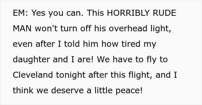 Racist Karen Disrupts Flight As Guy Won’t Turn Off Seat Light, Mad As He Gets A Better Seat Instead