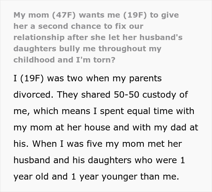 Mom Picks New Hubby And Toxic Stepkids Over Her Own Daughter, Sobs When She Moves In With Bio Dad Mom Picks New Hubby And Toxic Stepkids Over Her Own Daughter, Sobs When She Moves In With Bio Dad