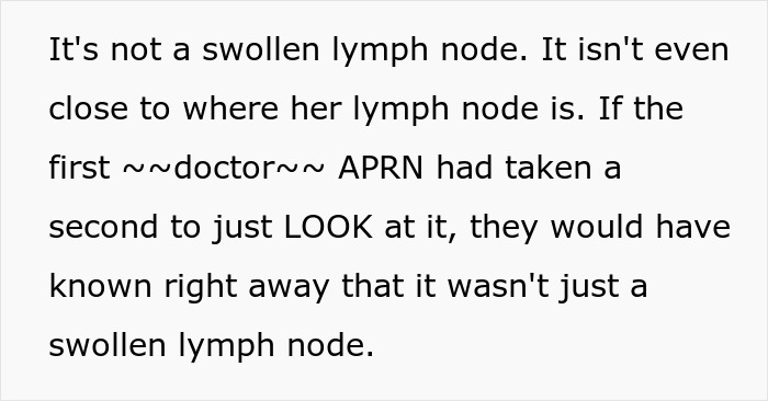 Nurse Dismisses 19YO’s Symptoms And Sends Her Home, A Week Later, She Has Golf Ball-Sized Lump Nurse Dismisses 19YO’s Symptoms And Sends Her Home, A Week Later, She Has Golf Ball-Sized Lump