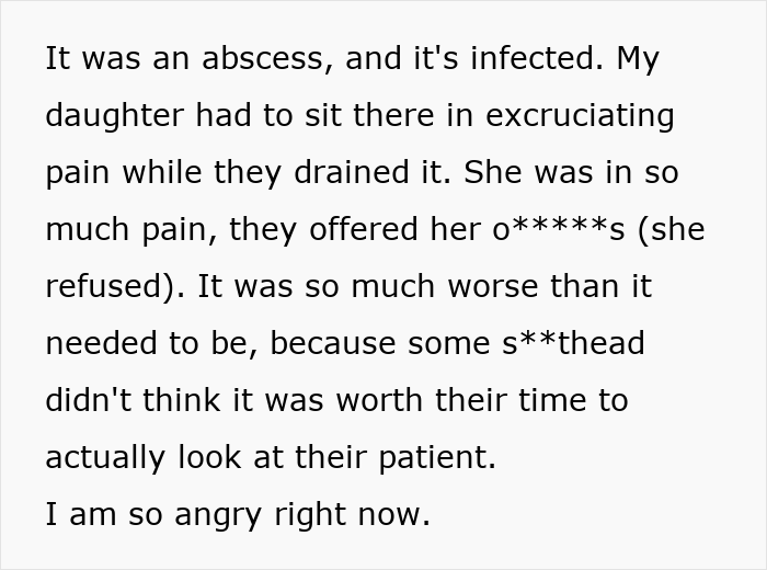 Nurse Dismisses 19YO’s Symptoms And Sends Her Home, A Week Later, She Has Golf Ball-Sized Lump Nurse Dismisses 19YO’s Symptoms And Sends Her Home, A Week Later, She Has Golf Ball-Sized Lump