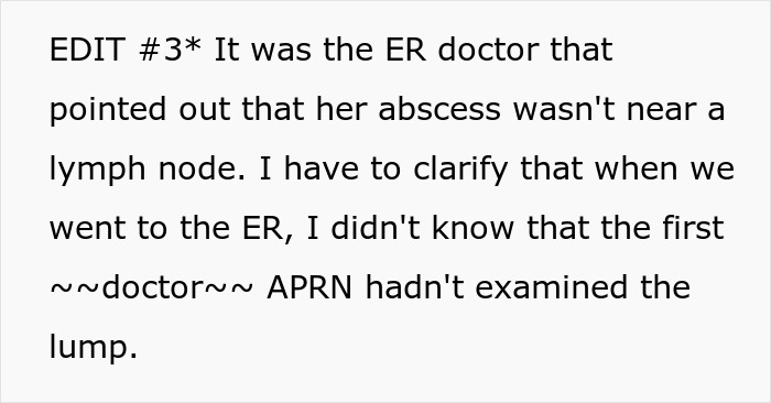 Nurse Dismisses 19YO’s Symptoms And Sends Her Home, A Week Later, She Has Golf Ball-Sized Lump Nurse Dismisses 19YO’s Symptoms And Sends Her Home, A Week Later, She Has Golf Ball-Sized Lump