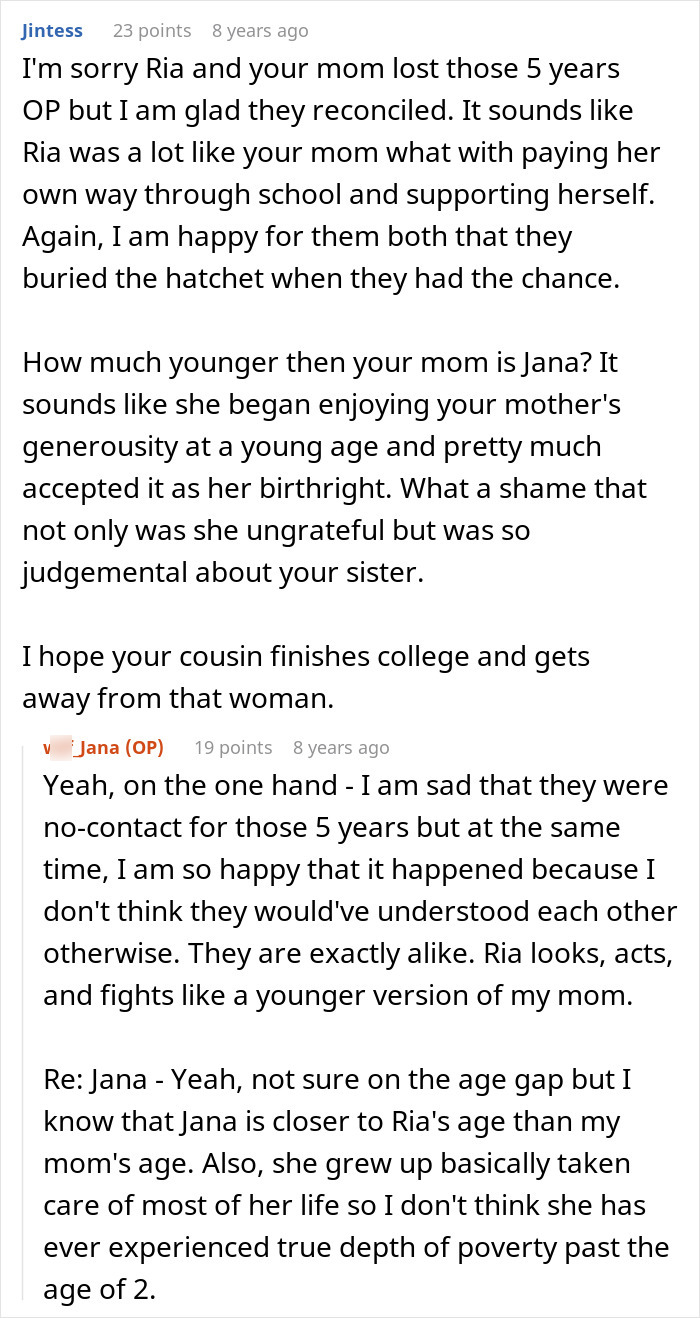 Entitled Aunt Tells Niece She Wants Nothing From Her, Gets Exactly That When The Money Stops Coming Entitled Aunt Tells Niece She Wants Nothing From Her, Gets Exactly That When The Money Stops Coming