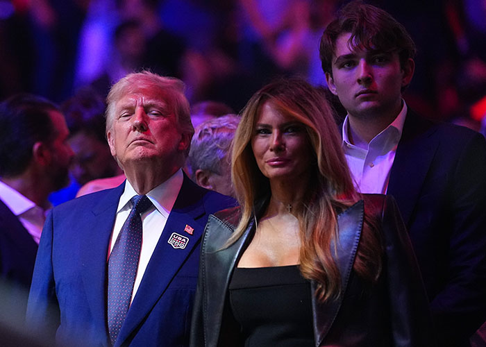Barron Trump’s UFC Appearance Fuels Concern And Wild Speculation About His Changed Look: “Absolutely Miserable”