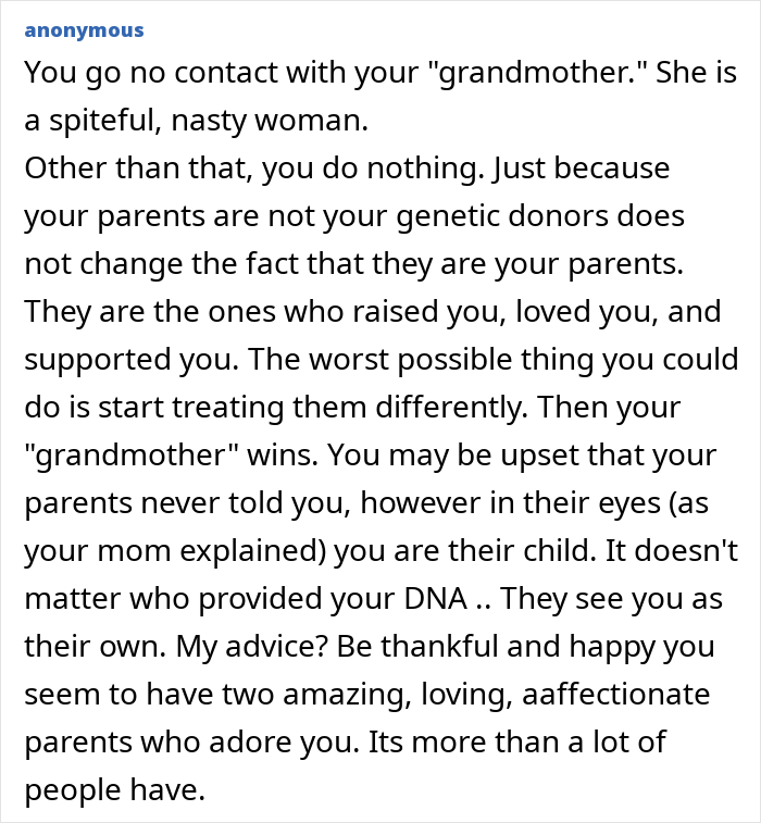 Woman In Shambles After Grandmother Reveals Her Family Secret In The Most Cruel Way Woman In Shambles After Grandmother Reveals Her Family Secret In The Most Cruel Way
