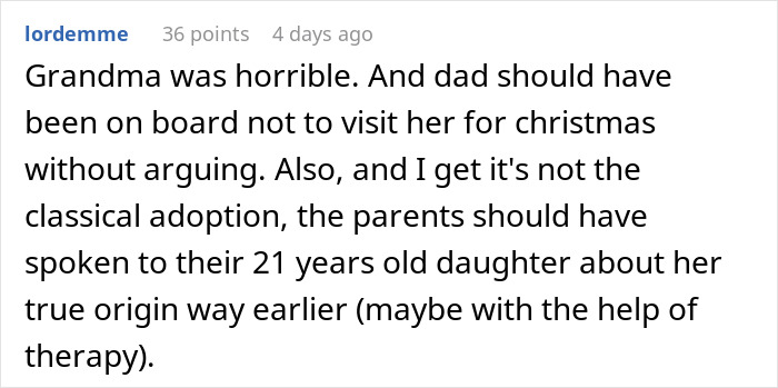 Woman In Shambles After Grandmother Reveals Her Family Secret In The Most Cruel Way Woman In Shambles After Grandmother Reveals Her Family Secret In The Most Cruel Way