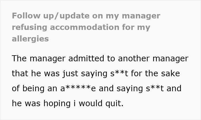 Woman Has Allergy Emergency, Can’t Believe Manager’s Reaction Woman Has Allergy Emergency, Can’t Believe Manager’s Reaction