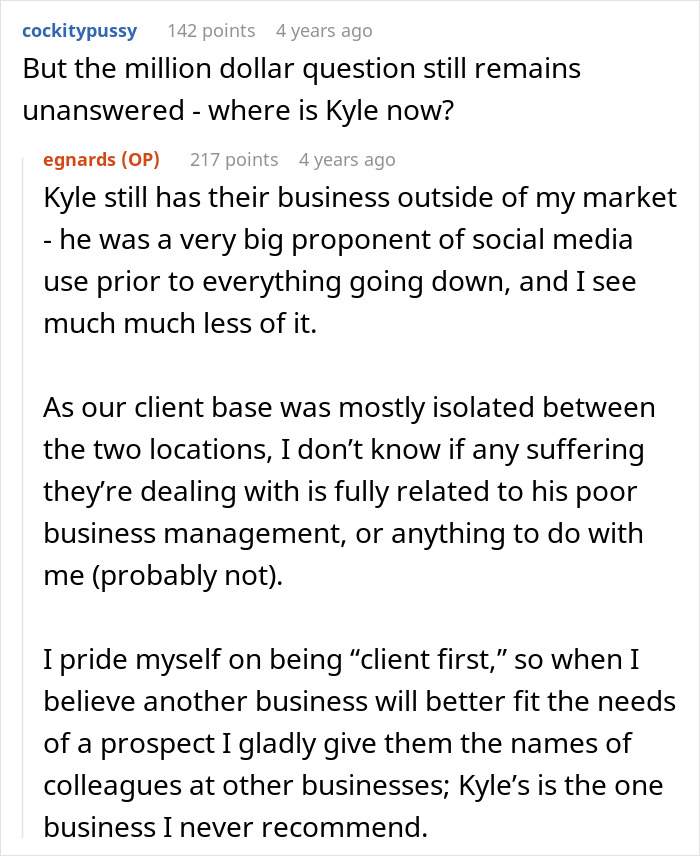 Toxic Boss Forced To Close Business After Insulting Top Performer, Ends Up Having His Clients Stolen Toxic Boss Forced To Close Business After Insulting Top Performer, Ends Up Having His Clients Stolen