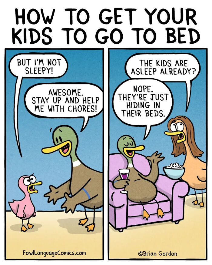 &lsquo;Fowl Language Comics&rsquo;: 30 New Witty Cartoons Depicting The Challenges And Joys Of Family Life