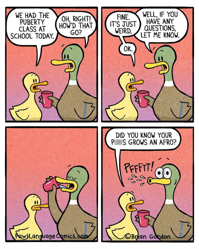 &lsquo;Fowl Language Comics&rsquo;: 30 New Witty Cartoons Depicting The Challenges And Joys Of Family Life
