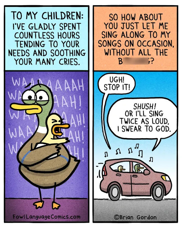 &lsquo;Fowl Language Comics&rsquo;: 30 New Witty Cartoons Depicting The Challenges And Joys Of Family Life